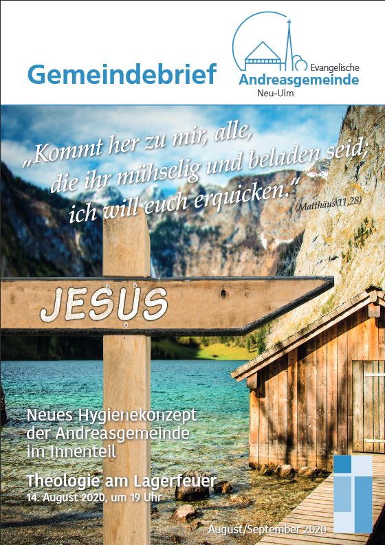 Gemeindebrief August/September 2020