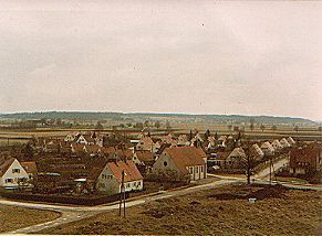 Blick in Richtung kath. Mariä Himmelfahrt Kirche